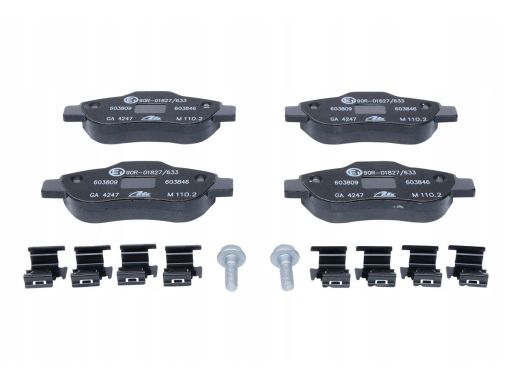 13.0460-3809.2 Klocek Hamulcowy Kpl. Ate