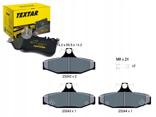 2324201 Klocek Hamulcowy Kpl. Textar