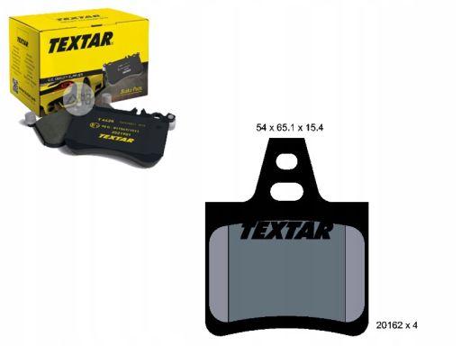 2016203 Klocek Hamulcowy Kpl. Textar