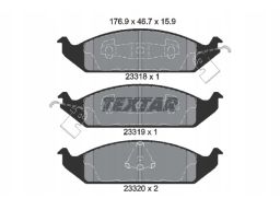 2331801 Klocek Hamulcowy Kpl. Textar