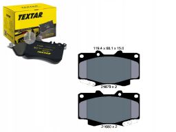 2168001 Klocek Hamulcowy Kpl. Textar