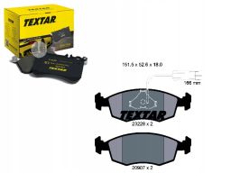 2322702 Klocek Hamulcowy Kpl. Textar