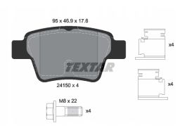 2415001 Klocek Hamulcowy Kpl. Textar