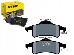 2333901 Klocek Hamulcowy Kpl. Textar