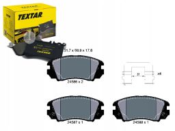 2458601 Klocek Hamulcowy Kpl. Textar