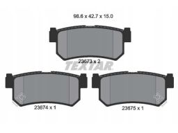 2367301 Klocek Hamulcowy Kpl. Textar