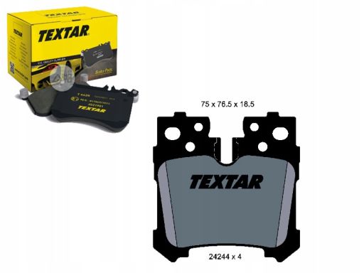 2424401 Klocek Hamulcowy Kpl. Textar