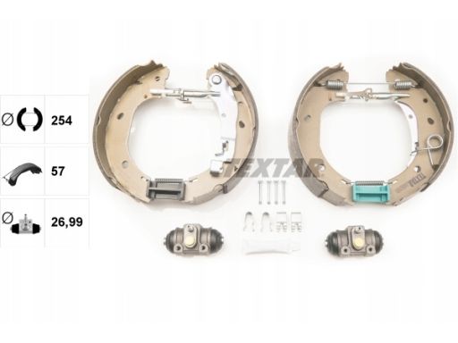 84060900 Szczęki Hamulcowe Kpl. Textar