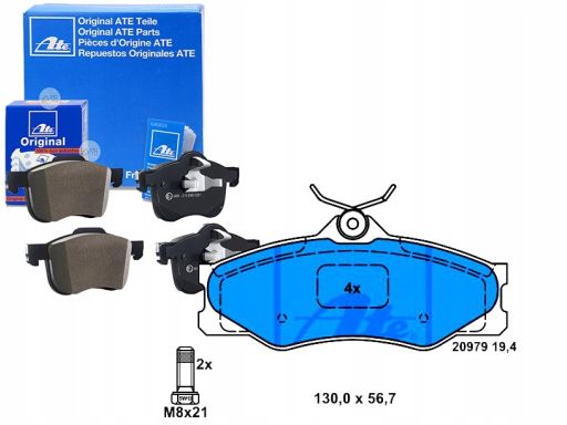 13.0460-2903.2 Klocek Hamulcowy Kpl. Ate
