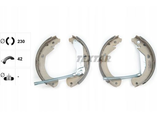 91077500 Szczęki Hamulcowe Kpl. Textar