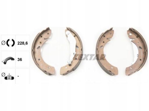 91053400 Szczęki Hamulcowe Kpl. Textar