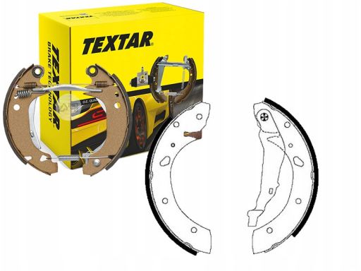 91053400 Szczęki Hamulcowe Kpl. Textar