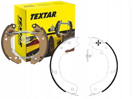 91066000 Szczęki Hamulca Postojowego Kpl. Textar