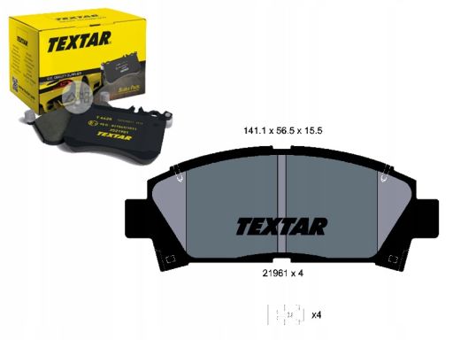 2196102 Klocek Hamulcowy Kpl. Textar