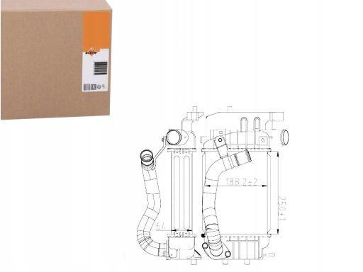 30785 Chłodnica Powietrza Doładowującego Nrf
