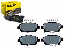 2477801 Klocek Hamulcowy Kpl. Textar