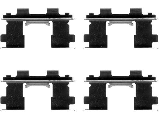82052600 Zestaw Montażowy Klocków Hamulcowych Textar