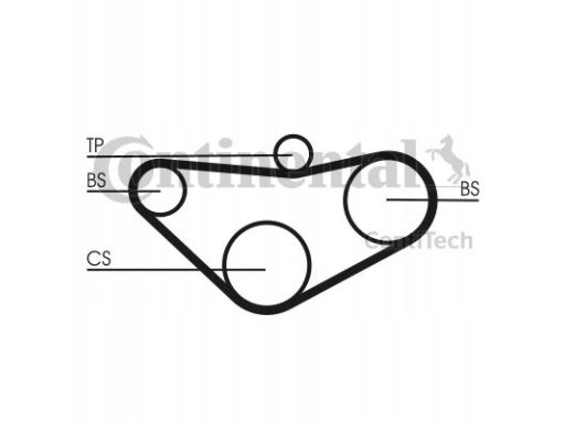 Ct800K1 Zestaw Paska Rozrządu Continental Ctam Con
