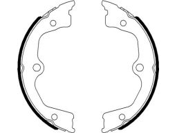 91077700 Szczęki Hamulca Postojowego Kpl. Textar