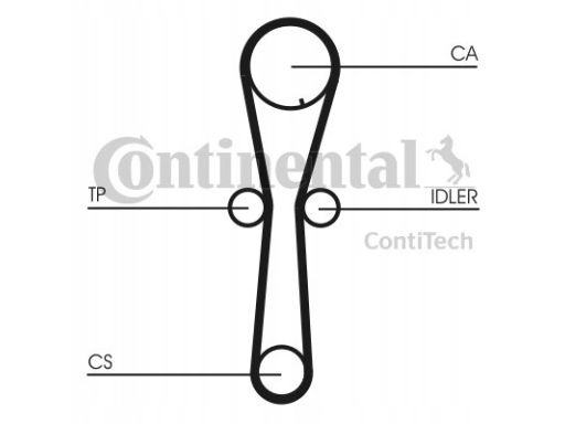 Ct954K1 Zestaw Paska Rozrządu Continental Ctam Con
