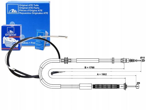 24.3727-3001.2 Linka Hamulca Postojowego Ate