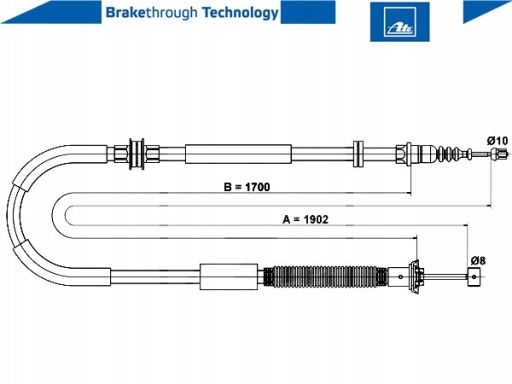 24.3727-3001.2 Linka Hamulca Postojowego Ate