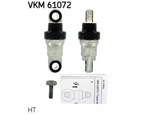 Vkm 61072 Tłumik Drgań Paska Wieloklinowego Skf