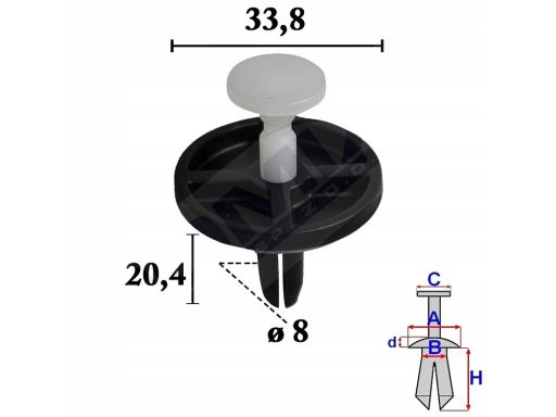 C70558 Spinka Tapicerska Romix