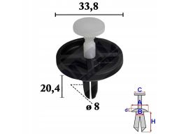 C70558 Spinka Tapicerska Romix