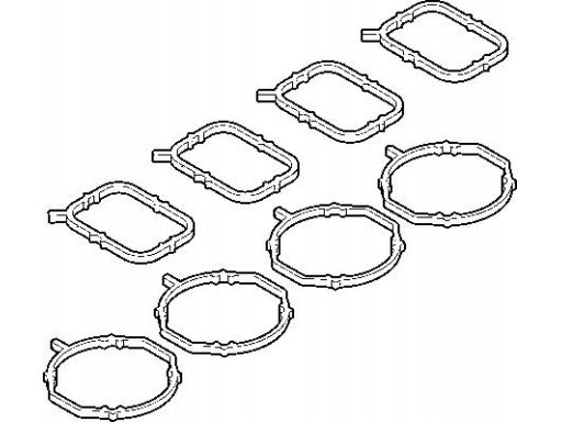 297.580 Zestaw Uszczelek Kolektora Dolotowego Elring