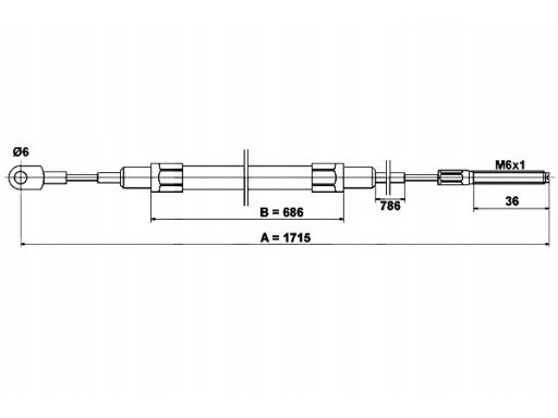 24.3727-0220.2 Linka Hamulca Postojowego Ate