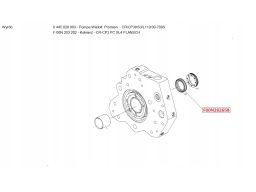 F 00N 202 658 Uszczelka Pompy Paliwa Bosch