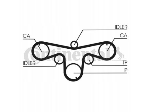 Ct1079K1 Zestaw Paska Rozrządu Continental Ctam Con