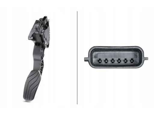 6Pv 009 978-761 Czujnik, Pozycja Pedału Gazu Hella