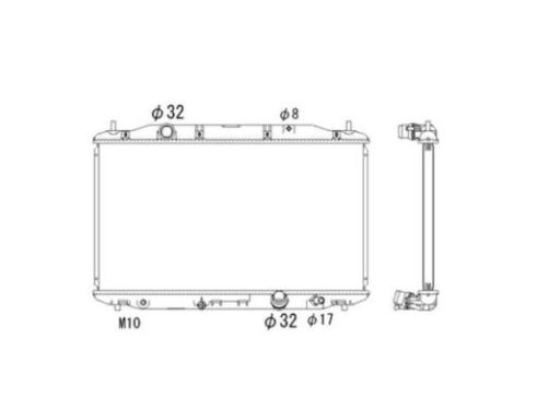 53530 Chłodnica Silnika Nrf