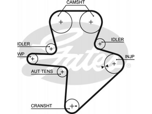Kp15586Xs Zestaw Paska Rozrządu + Pompa Cieczy Chł Gates