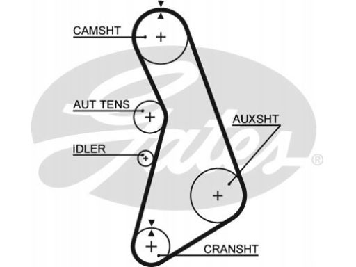 K035492Xs Zestaw Paska Rozrządu Gates