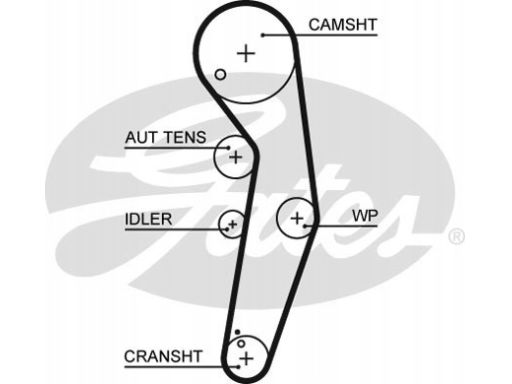 Kp55569Xs-3 Zestaw Paska Rozrządu + Pompa Cieczy Chł Gates