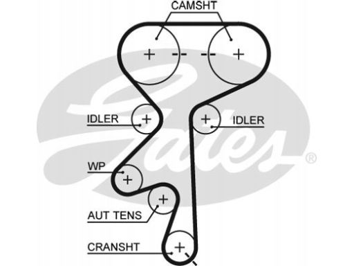 K015369Xs Zestaw Paska Rozrządu Gates