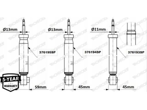 376195Sp Amortyzator Monroe