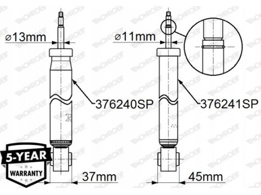 376240Sp Amortyzator Monroe