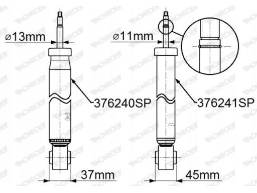 376240Sp Amortyzator Monroe