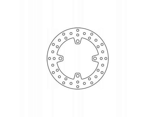 Mst245 Tarcza Ham. Moto. (Street) Triumph 675 D Trw