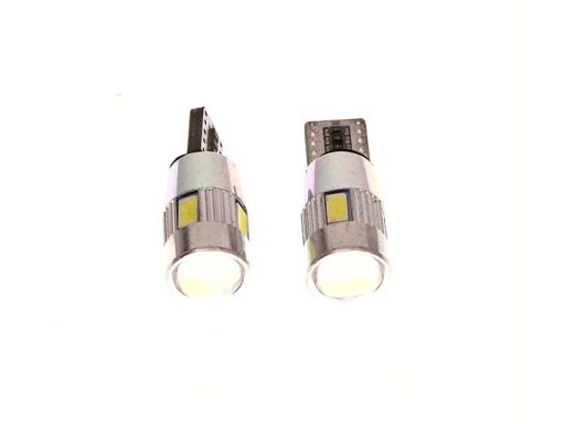 78-0174Set Żarówka Led W3W 12V/2,5W Całoszklana T10 Maxgear