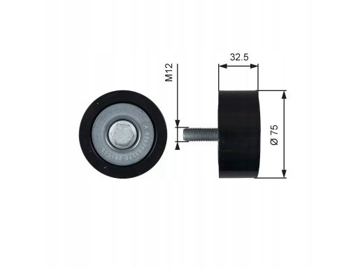 T36741 Rolka Zwrotna Paska Wieloklinowego Gates