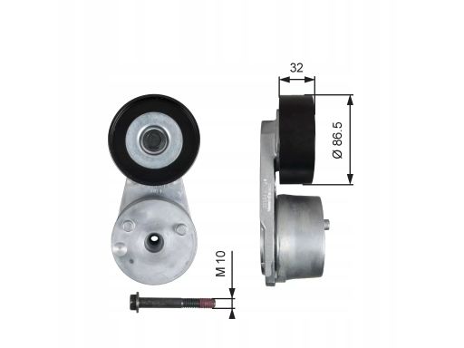 T38584 Napinacz Paska Wieloklinowego Gates