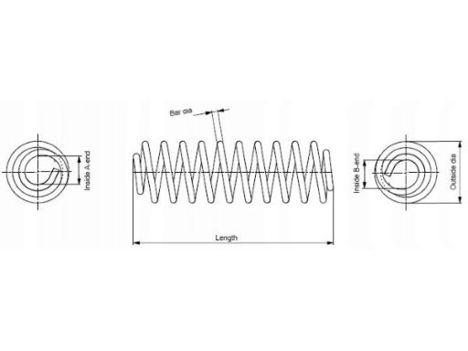 Sp3771 Sprężyna Zawieszenia Monroe