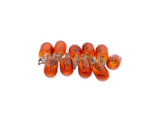 78-0045Set Żarówka Wy5W 12V/5W W2,1X9,5D Pomarańczo Maxgear