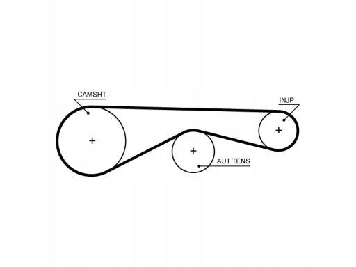 5704Xs Pasek Rozrządu Gates