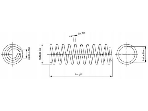 Sp3499 Sprężyna Zawieszenia Monroe